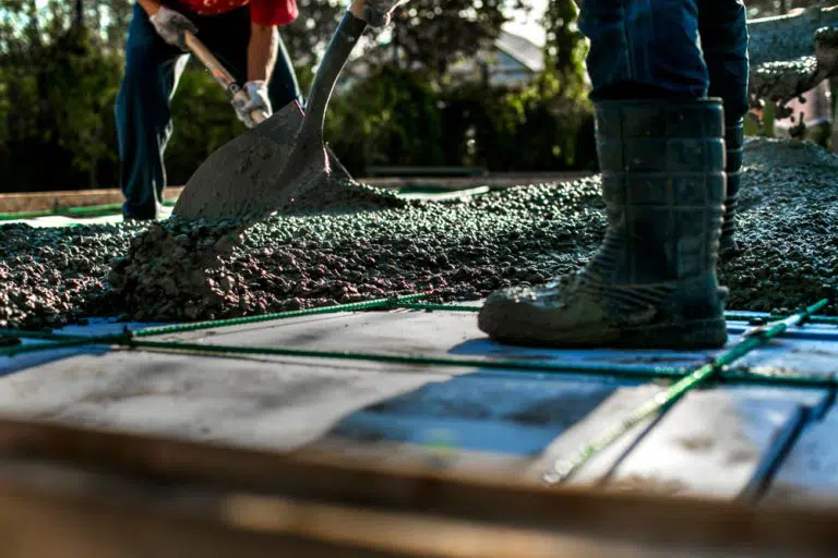 Pouring Concrete