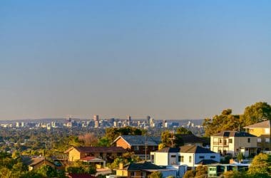 Adelaide City Skyline View