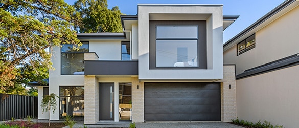double storey display home in Adelaide