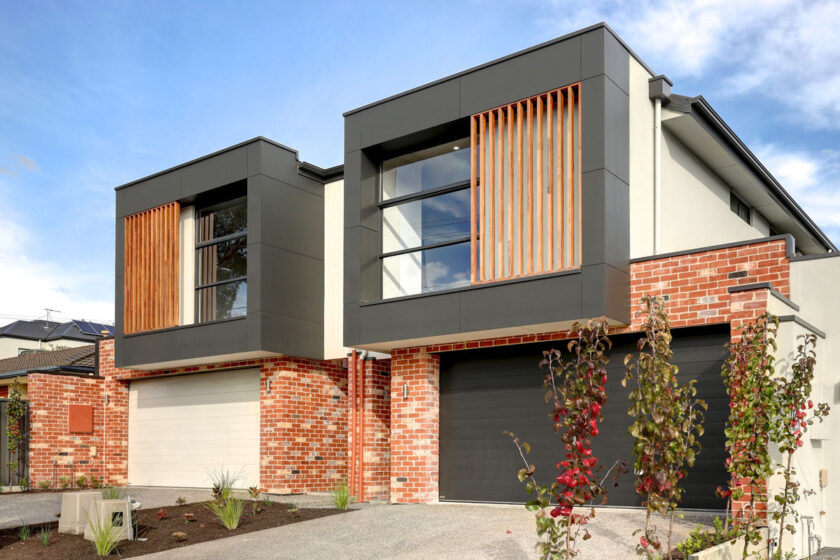 double storey exterior home